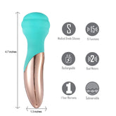 Maia Kali Mini Wand - Dual Motors, 15 Functions, Waterproof for On-the-Go Ecstasy Body Wands